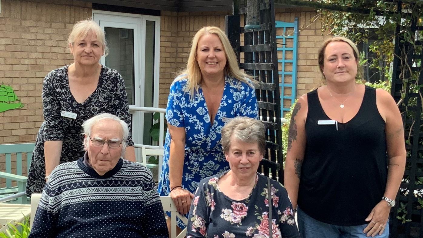 Pam and Brian survive against the odds thanks to care at Beckside OSJCT